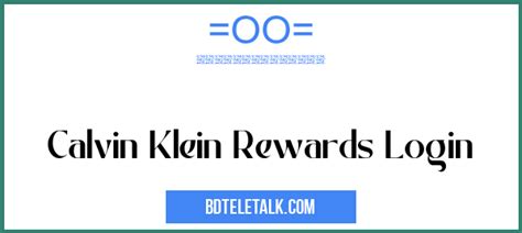 calvin klein rewards